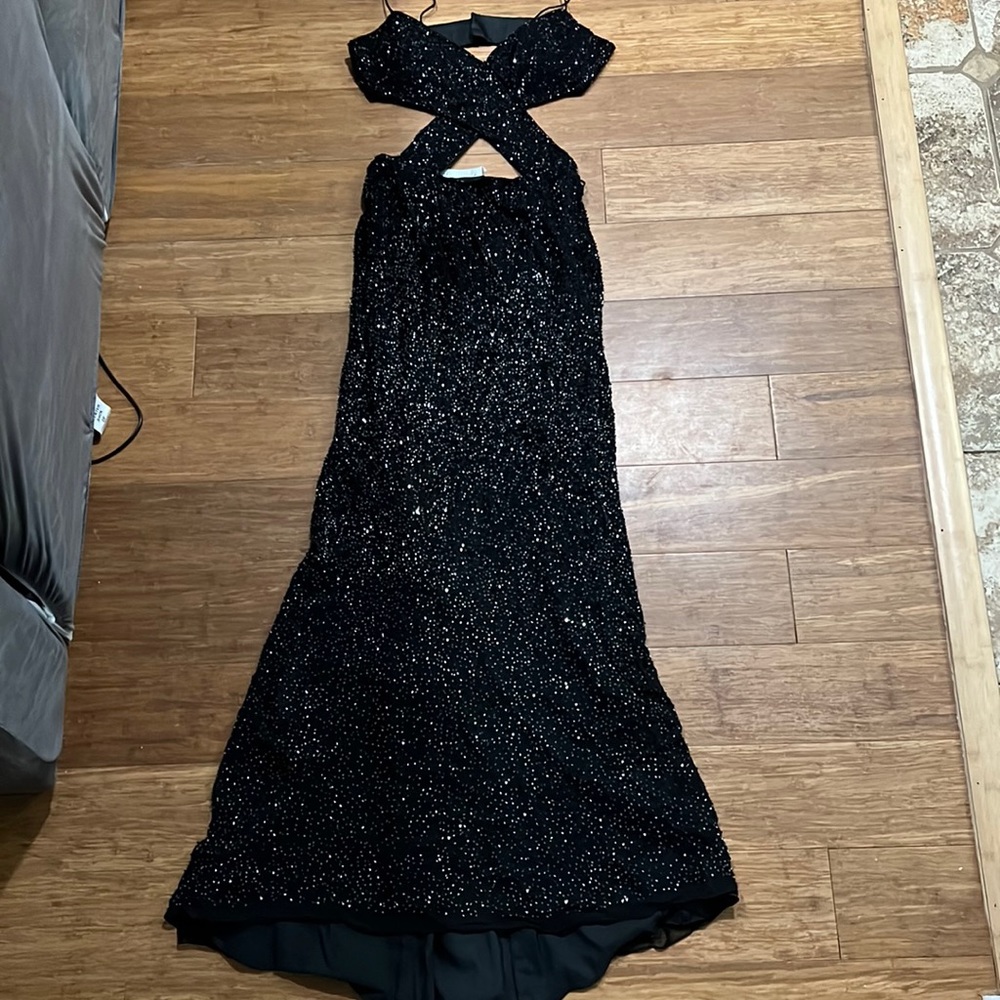Prom-Formal NWT cache beaded dress